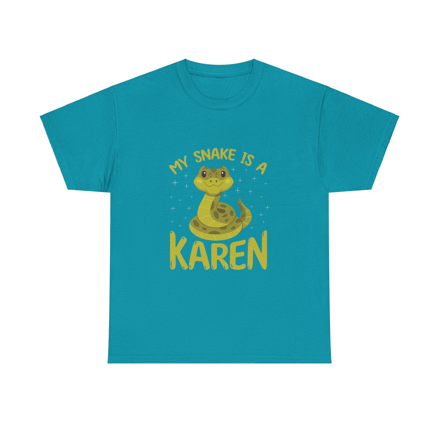 The Karens Collection T-shirts | Unisex Heavy Cotton Tee | My Snake Is A Karen Printify