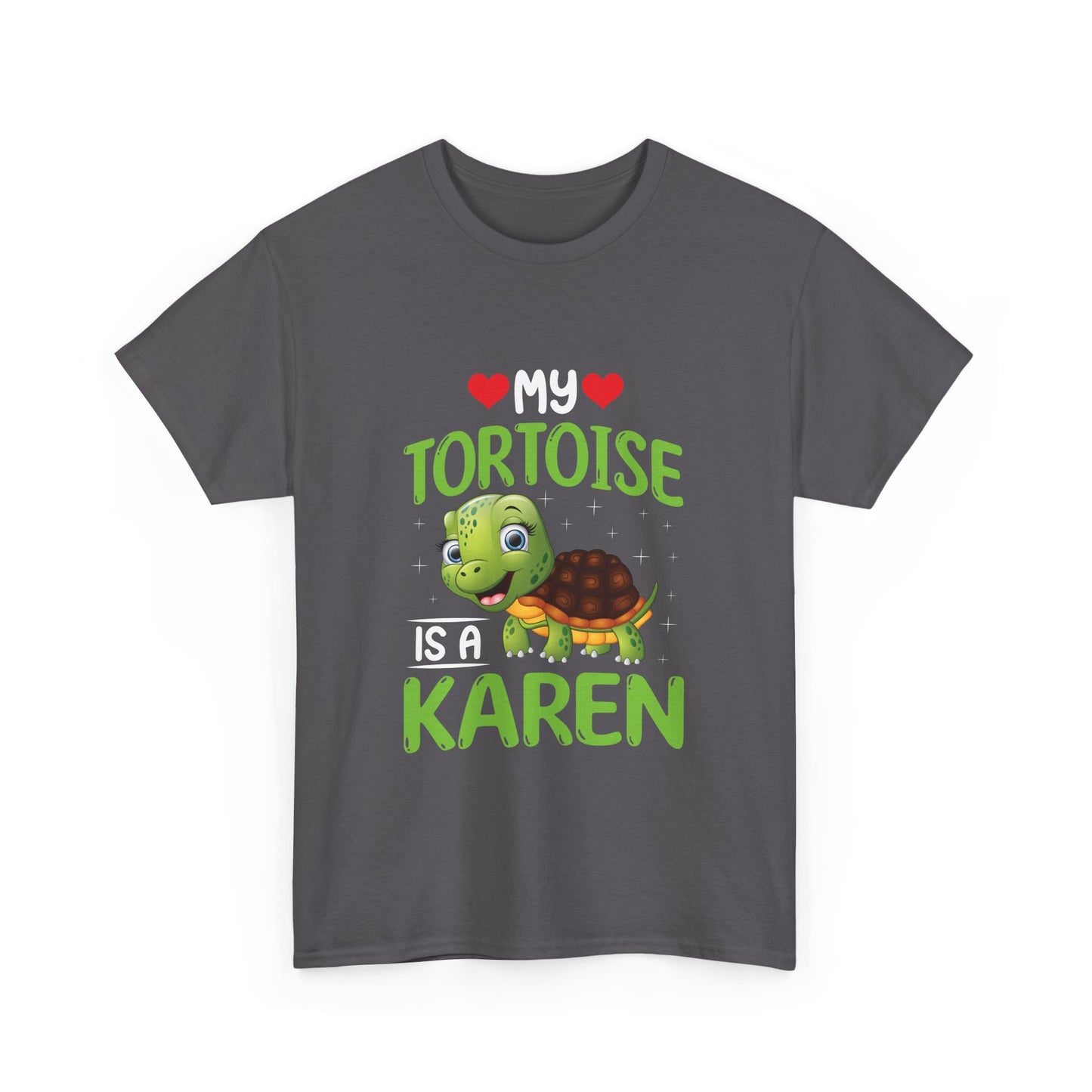 The Karens Collection T-shirts | Unisex Heavy Cotton Tee | My Tortoise Is A Karen Printify