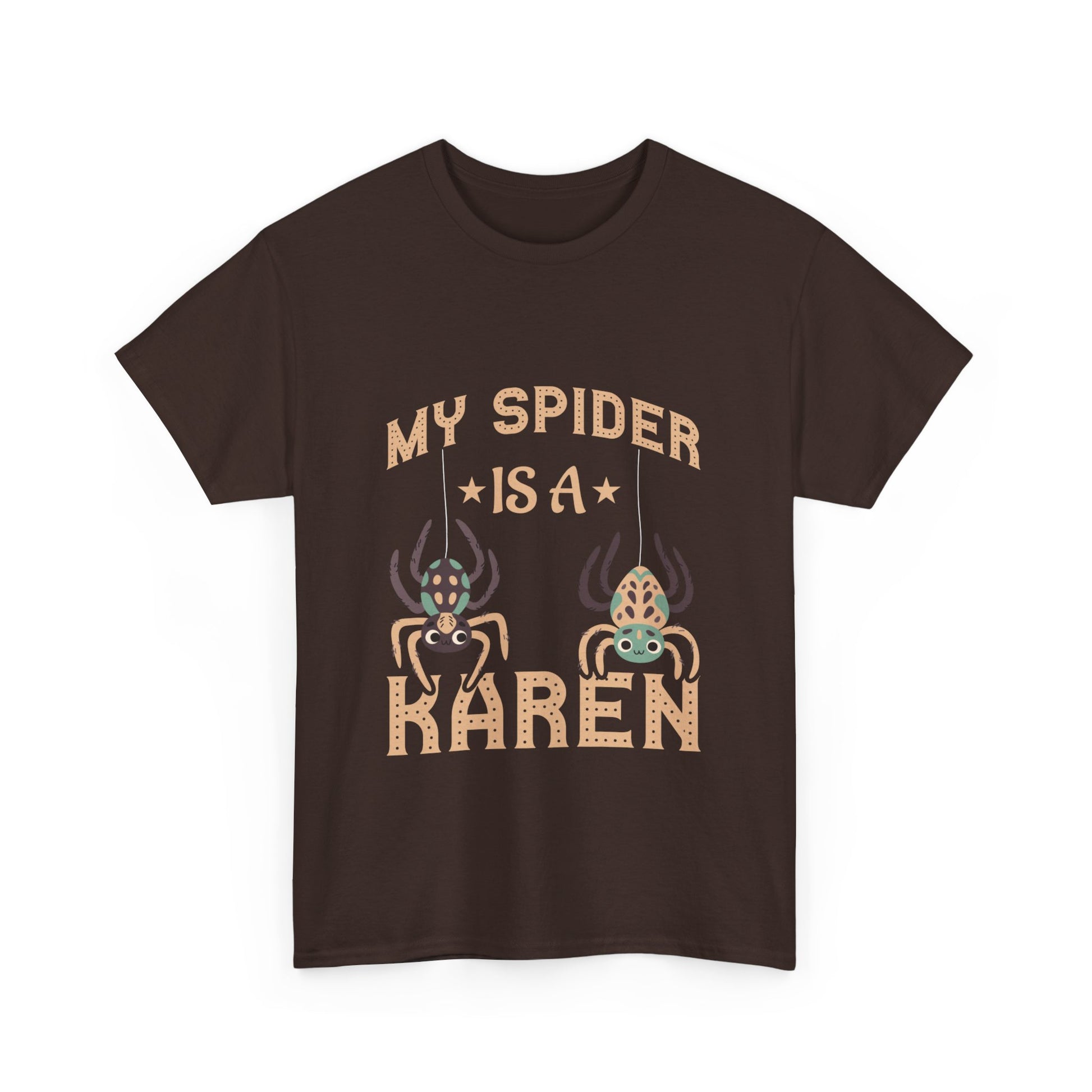 The Karens Collection T-shirts | Unisex Heavy Cotton Tee | My Spider Is A Karen Printify