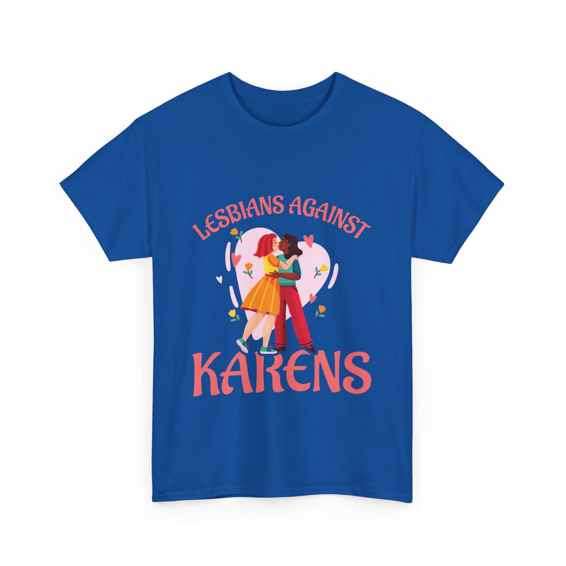 The Karens Collection T-shirts | Unisex Heavy Cotton Tee | Lesbians Against Karen Printify