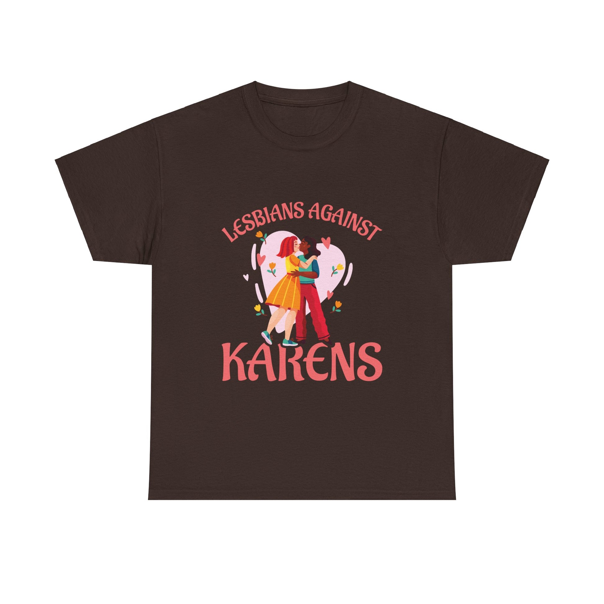 The Karens Collection T-shirts | Unisex Heavy Cotton Tee | Lesbians Against Karen Printify