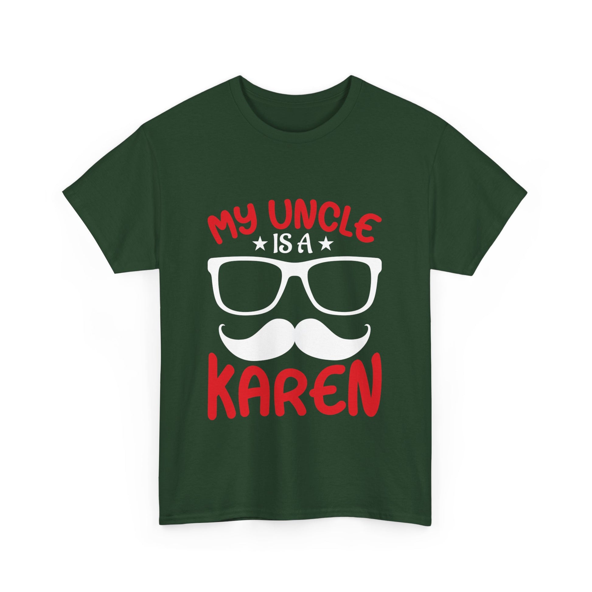 The Karens Collection T-shirts | Unisex Heavy Cotton Tee | My Uncle Is A Karen Printify