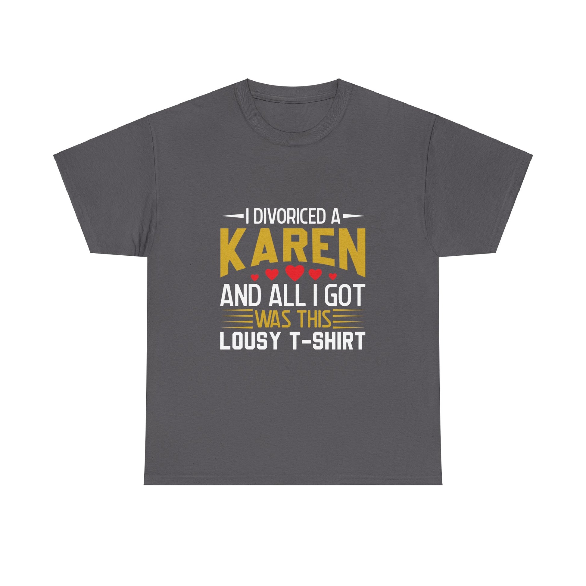 Karen's Collection T-shirt | Unisex Heavy Cotton Tee | I Married A Karen And I Got... Printify