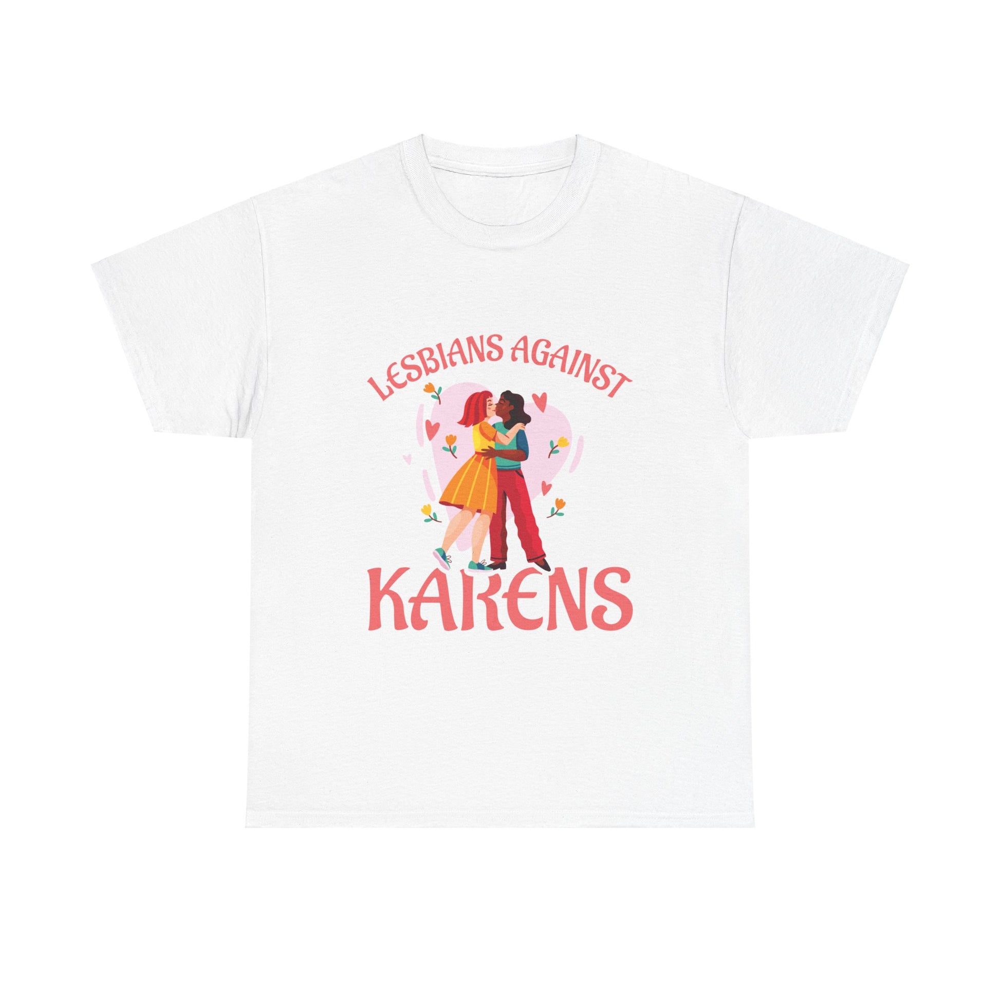 The Karens Collection T-shirts | Unisex Heavy Cotton Tee | Lesbians Against Karen Printify