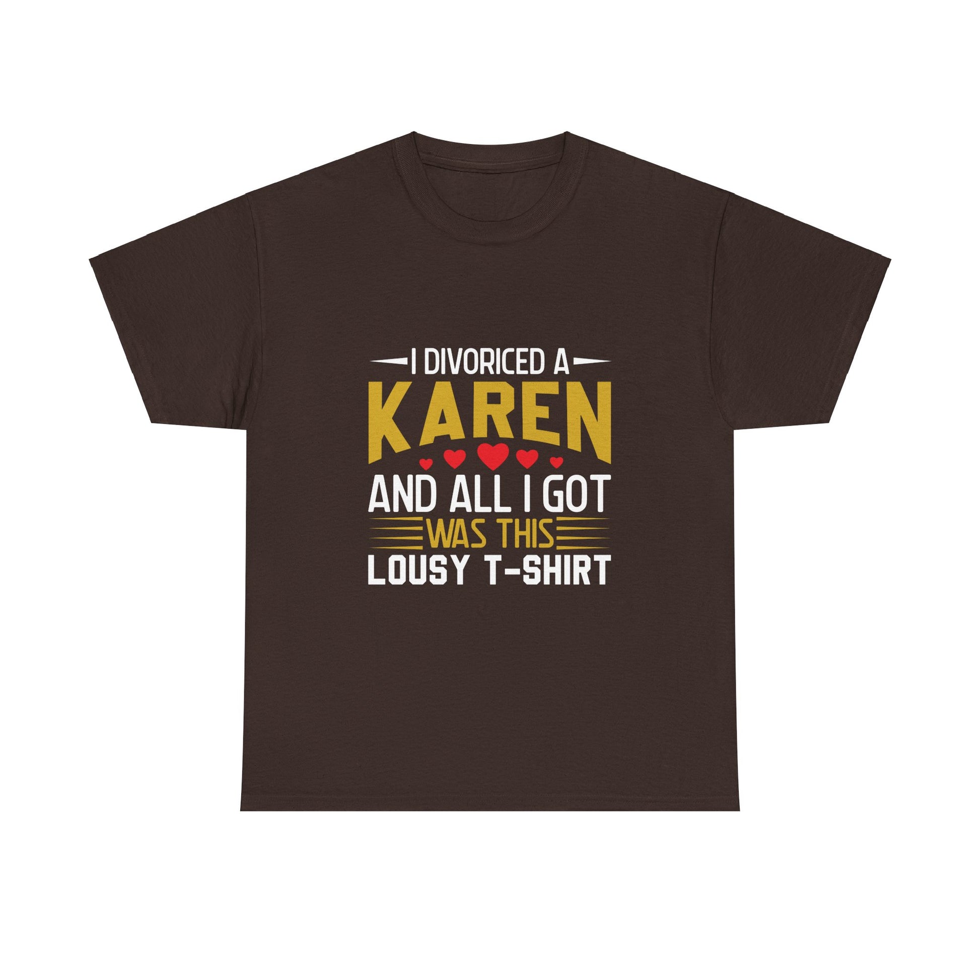 Karen's Collection T-shirt | Unisex Heavy Cotton Tee | I Married A Karen And I Got... Printify