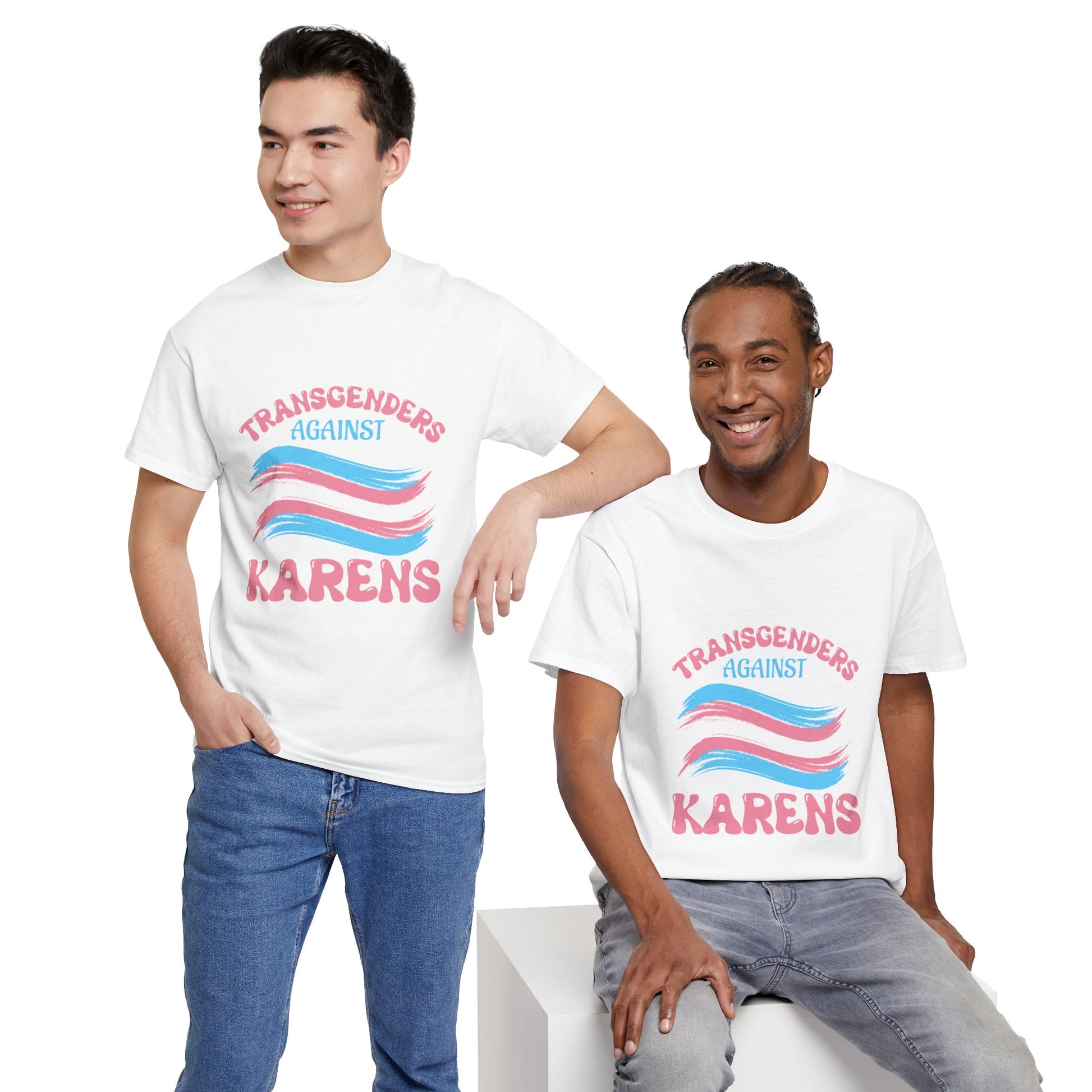 Transgenders Against Karen Novelty Humor Tshirst Best Gift Printify