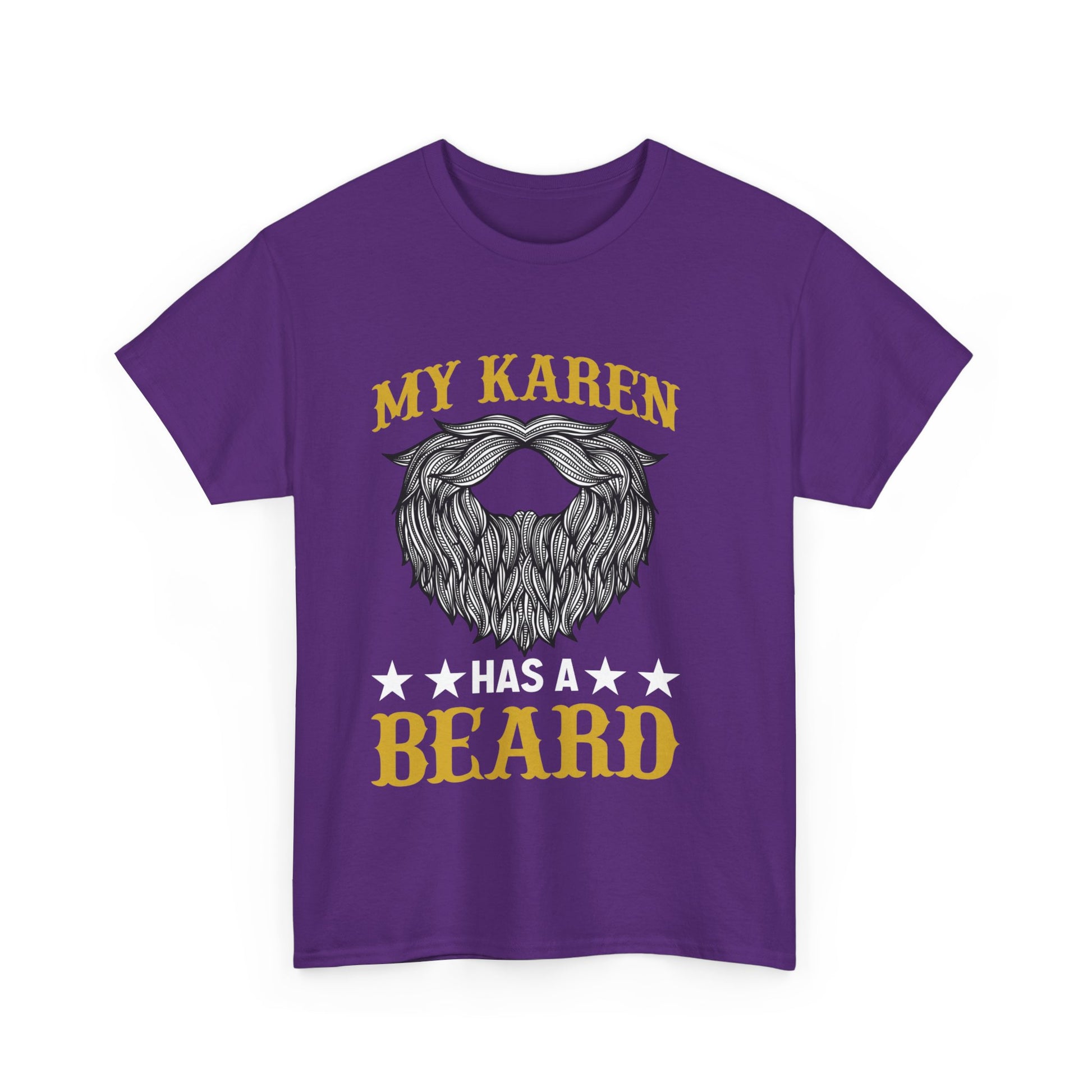 The Karens Collection T-shirts | Unisex Heavy Cotton Tee | My Karen Has A Beard Printify