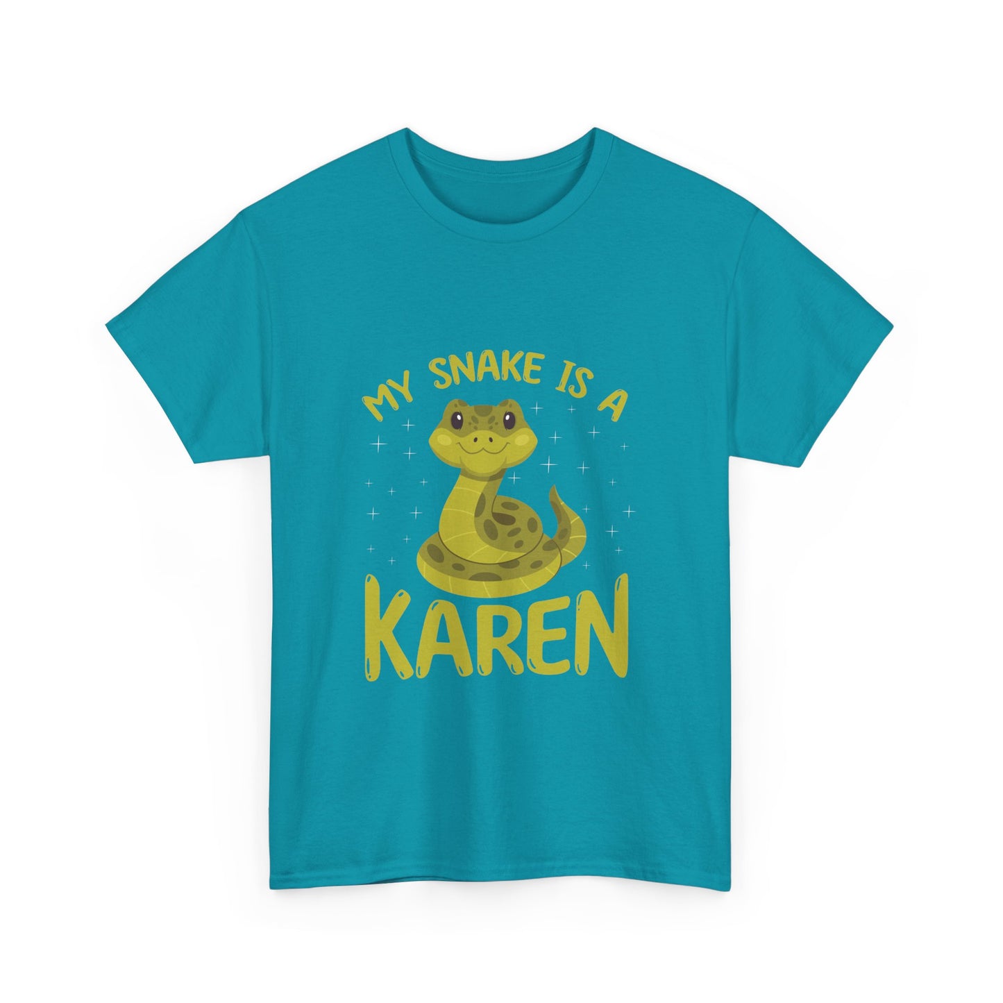 The Karens Collection T-shirts | Unisex Heavy Cotton Tee | My Snake Is A Karen Printify