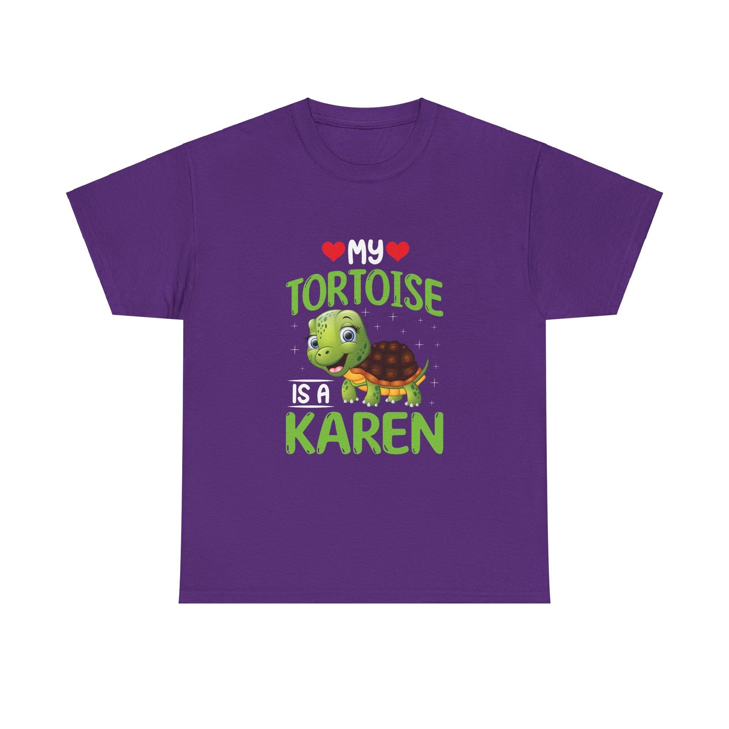 The Karens Collection T-shirts | Unisex Heavy Cotton Tee | My Tortoise Is A Karen Printify