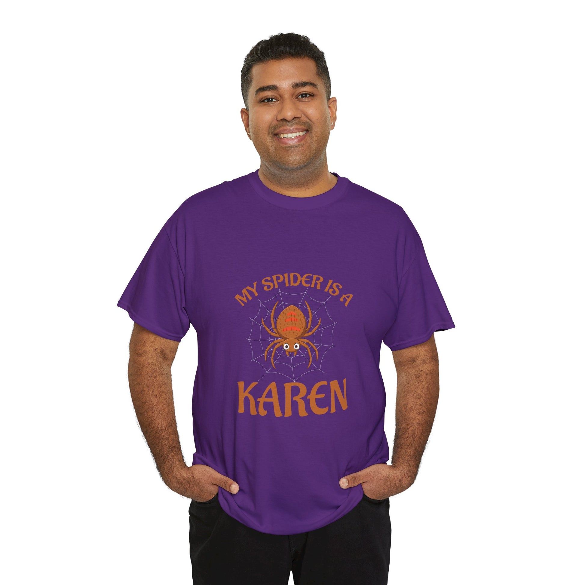 My Spider Is A Karen Funny Humor Lover Novelty Tee Printify