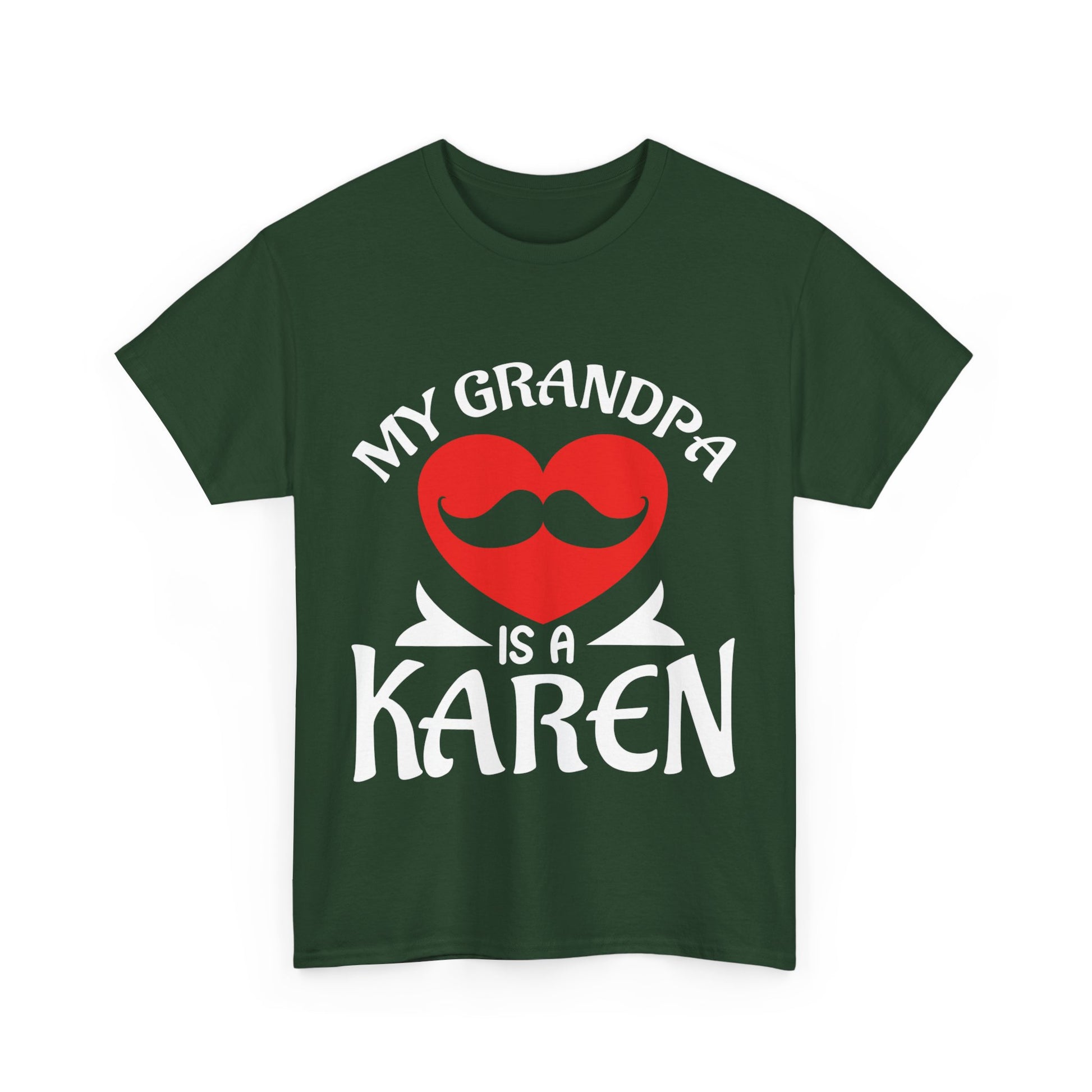 The Karens Collection T-shirts | Unisex Heavy Cotton Tee | My Grandpa Is A Karen Printify