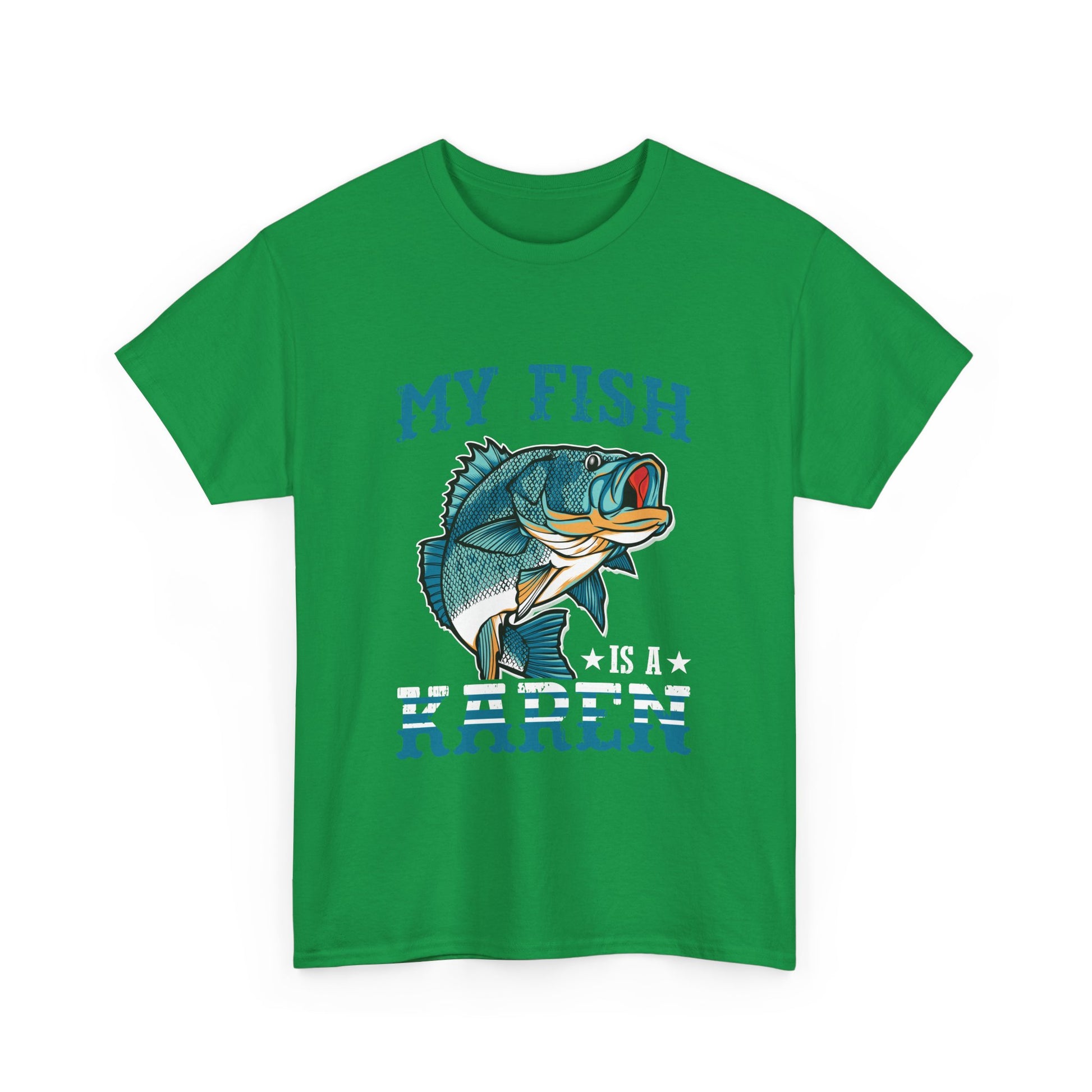 The Karens Collection T-shirts | Unisex Heavy Cotton Tee | My Fish Is A Karen Printify