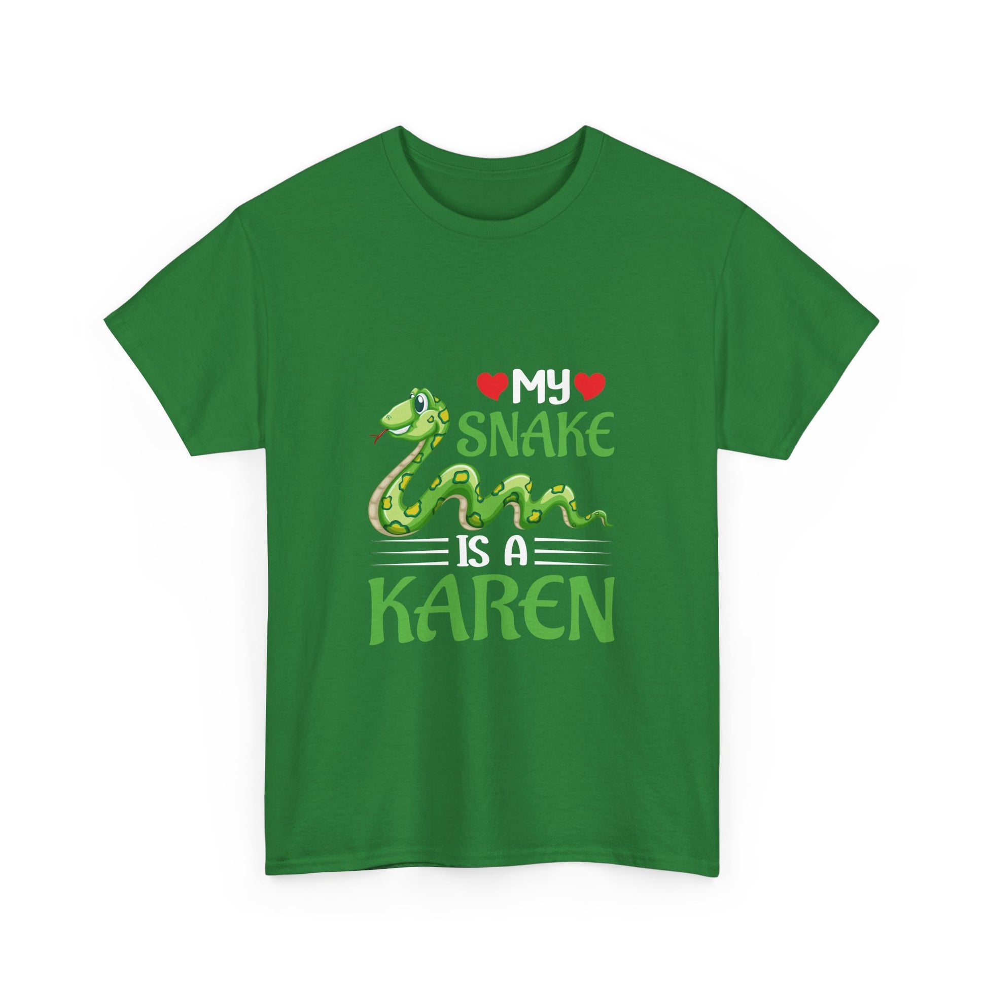 The Karens Collection T-shirts | Unisex Heavy Cotton Tee | My Snake Is A Karen Printify