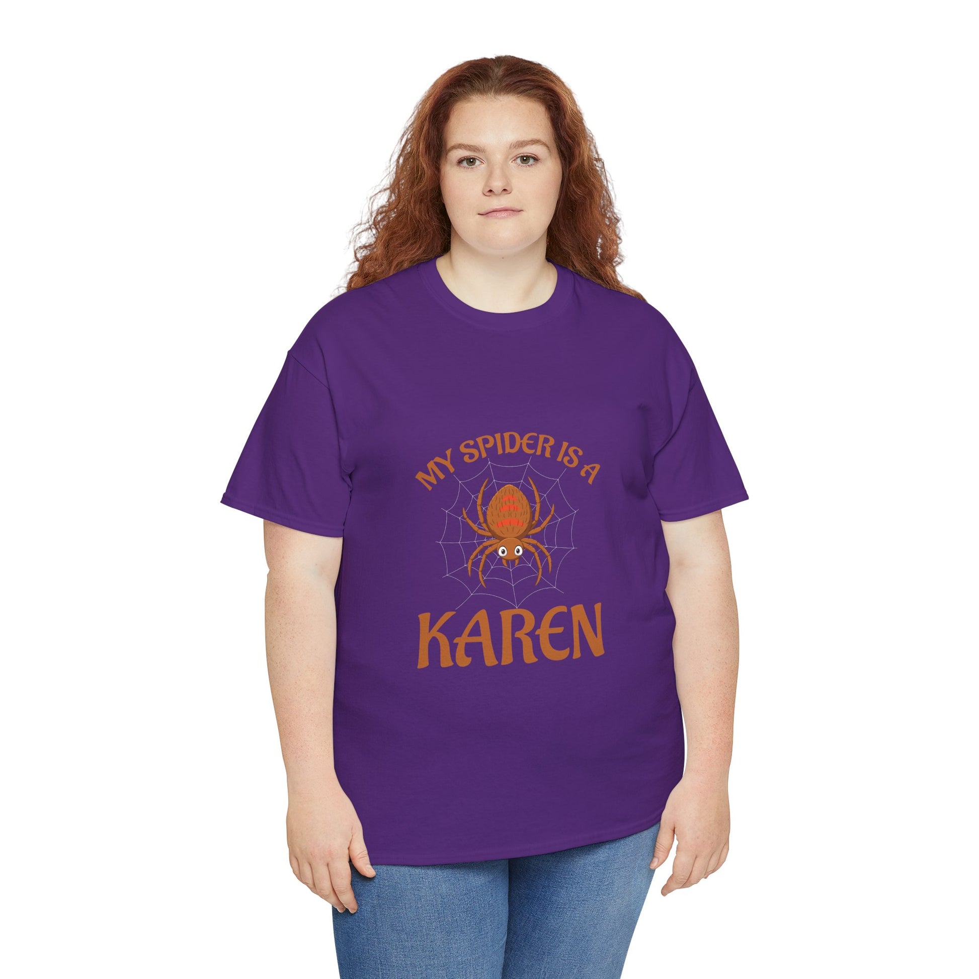 My Spider Is A Karen Funny Humor Lover Novelty Tee Printify