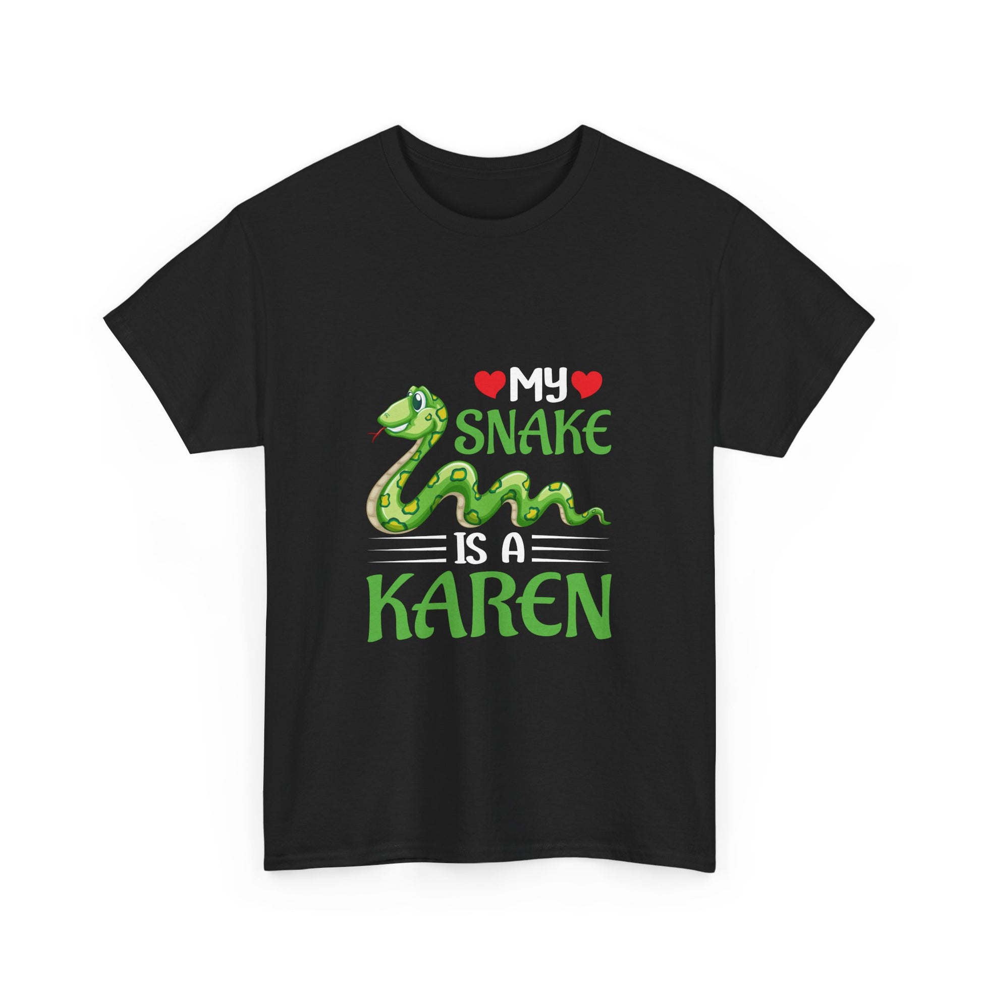 The Karens Collection T-shirts | Unisex Heavy Cotton Tee | My Snake Is A Karen Printify