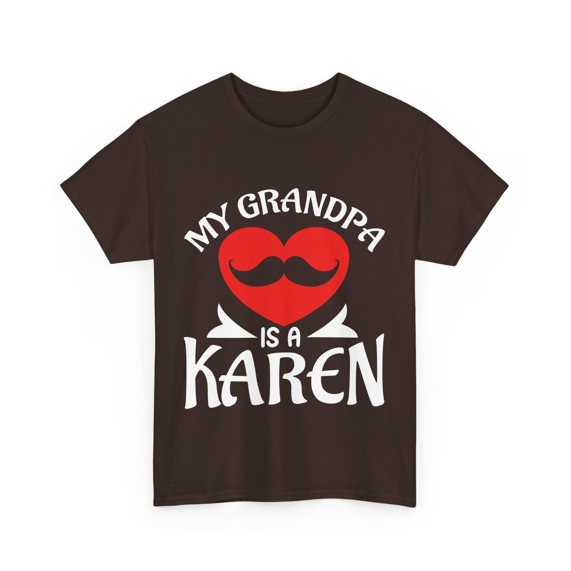 The Karens Collection T-shirts | Unisex Heavy Cotton Tee | My Grandpa Is A Karen Printify