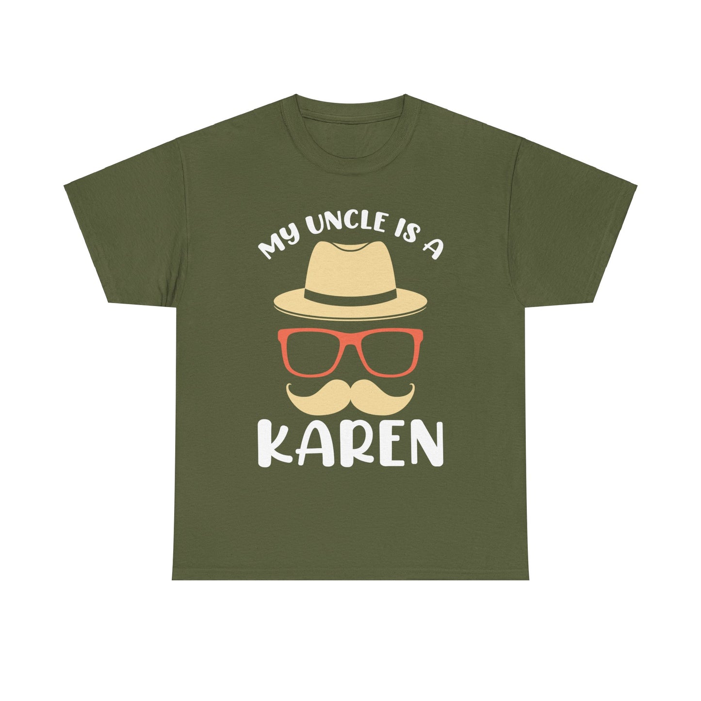 The Karens Collection T-shirts | Unisex Heavy Cotton Tee | My Uncle Is A Karen Printify