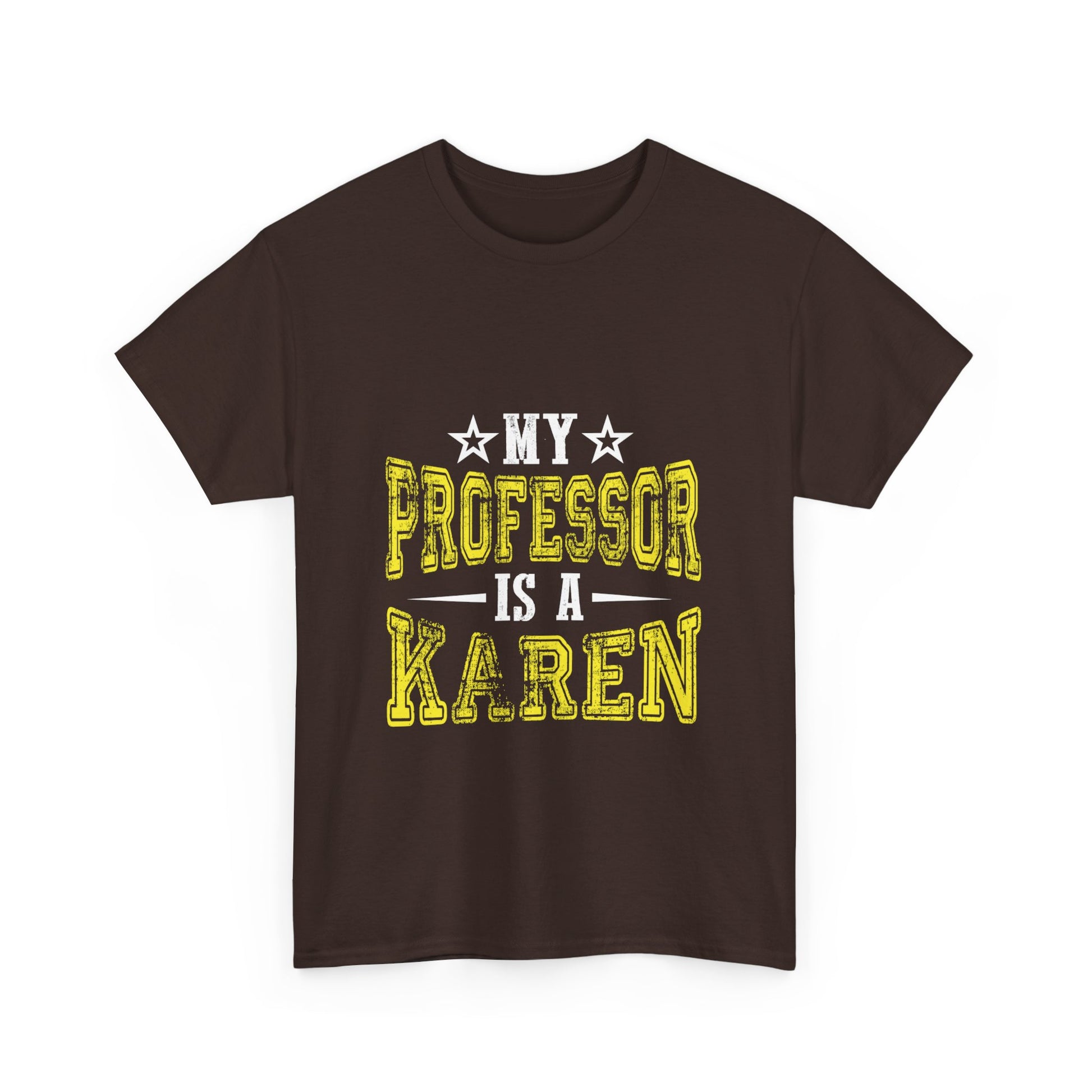 The Karens Collection T-shirts | Unisex Heavy Cotton Tee | My Professor Is A Karen Printify