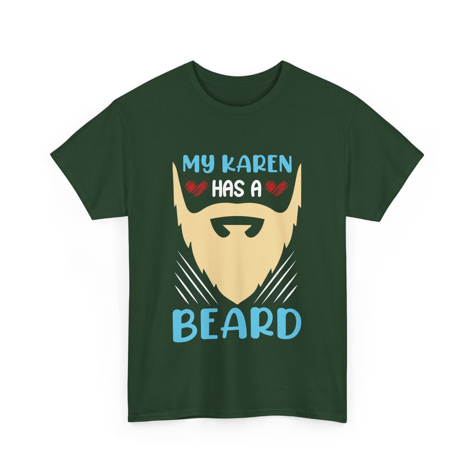 The Karens Collection T-shirts | Unisex Heavy Cotton Tee | My Karen Has A Beard Printify