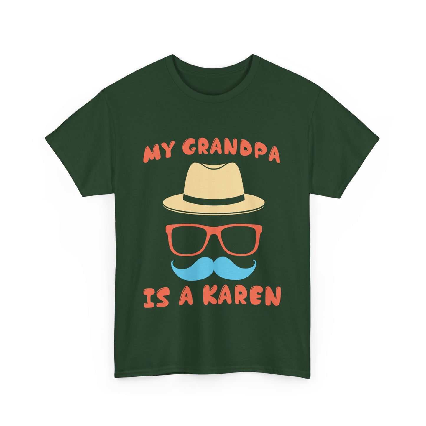 The Karens Collection T-shirts | Unisex Heavy Cotton Tee | My Grandpa Is A Karen Printify