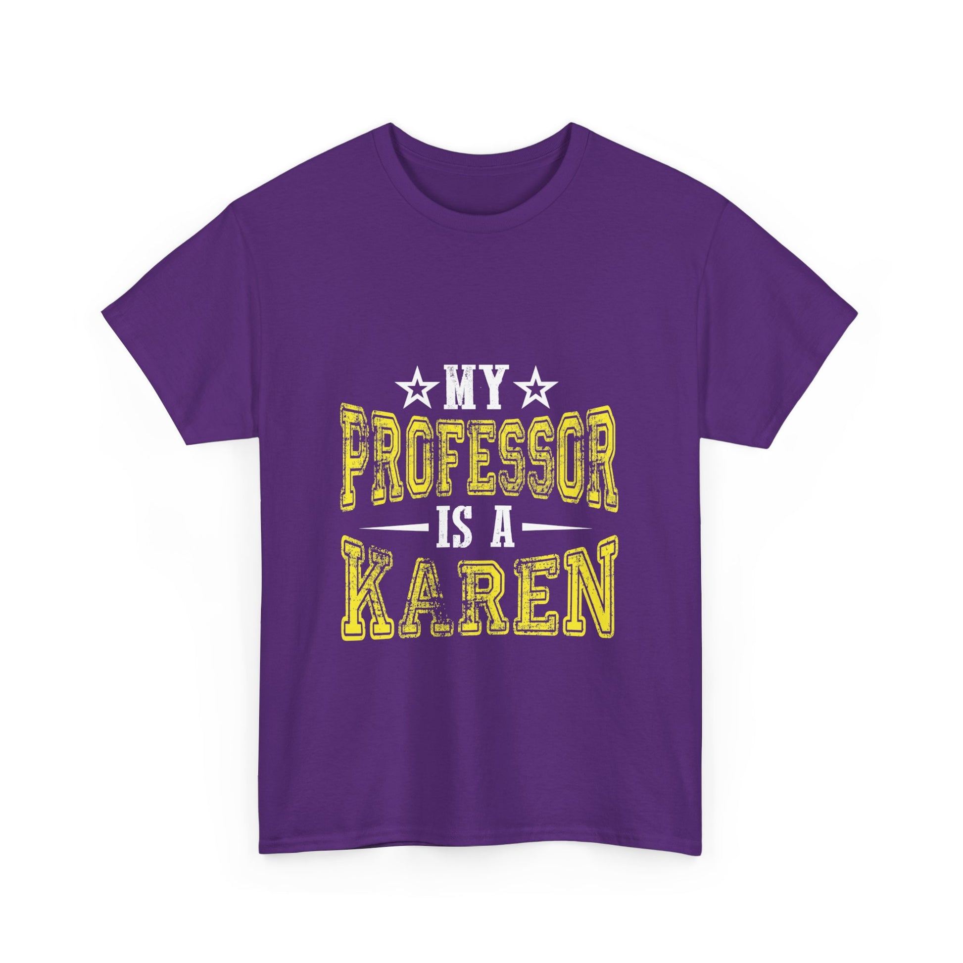 The Karens Collection T-shirts | Unisex Heavy Cotton Tee | My Professor Is A Karen Printify