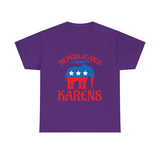 The Karens Collection T-shirts | Unisex Heavy Cotton Tee | Republicans Against Karen Printify