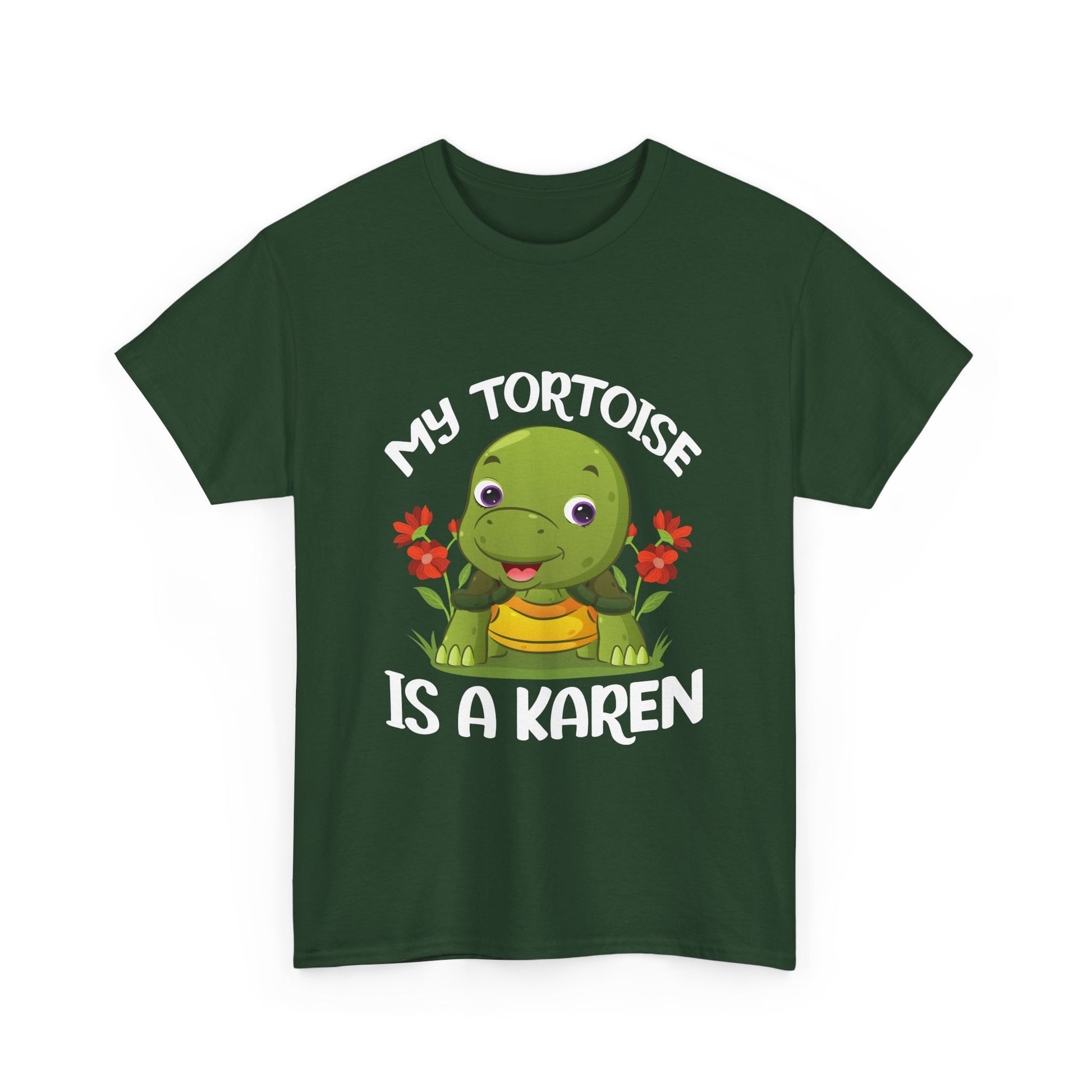 The Karens Collection T-shirts | Unisex Heavy Cotton Tee | My Tortoise Is A Karen Printify