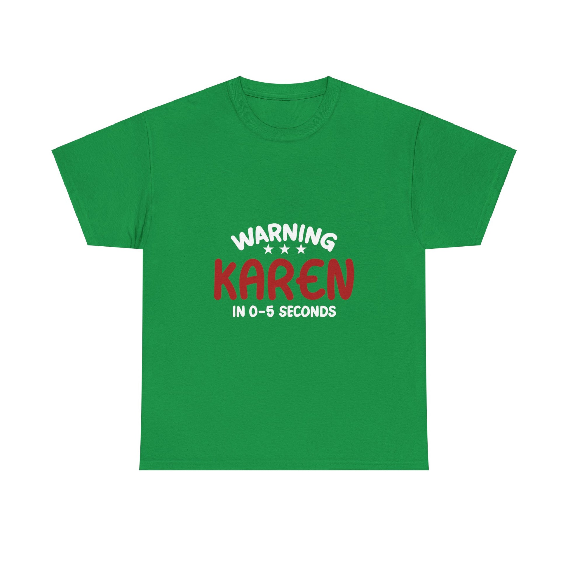 Karen's Collection T-shirt | Unisex Heavy Cotton Tee | Warning Karen In 05 Seconds Printify