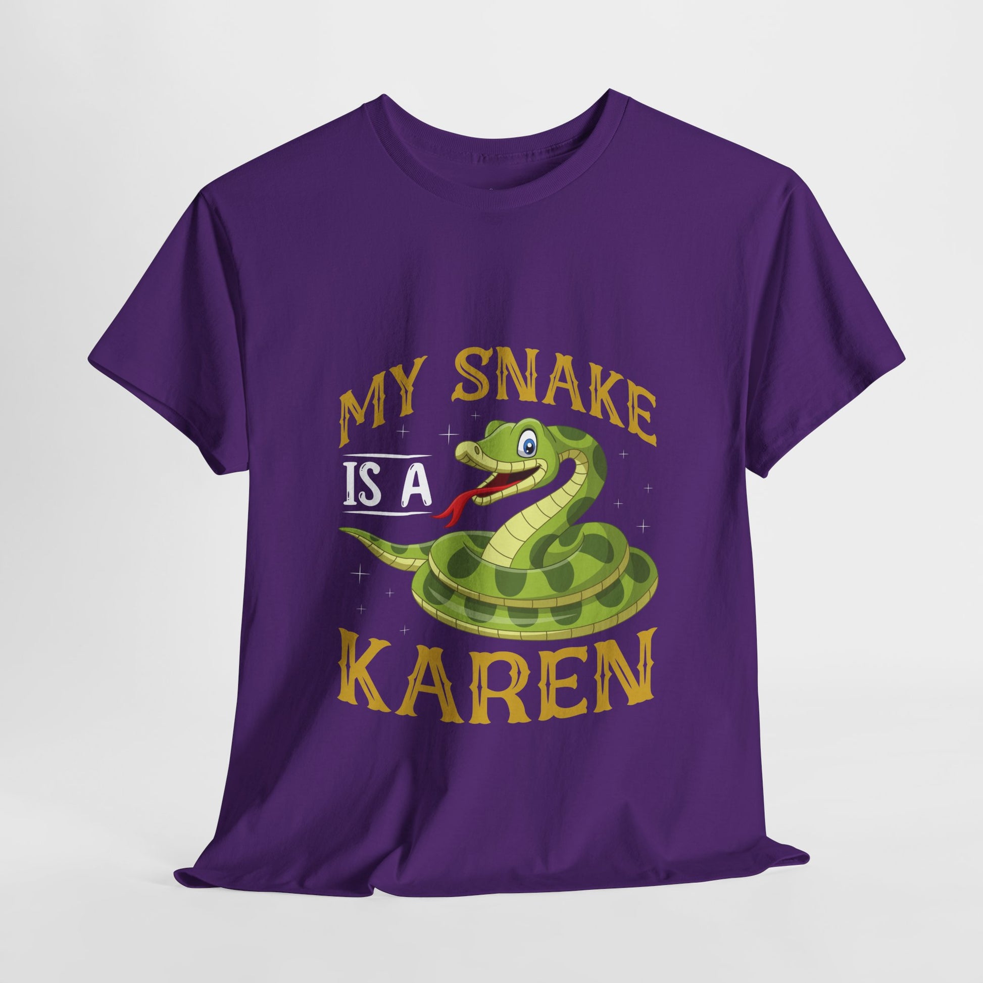 My Snake Is A Karen Humor Animal Lover Novelty Tee Printify