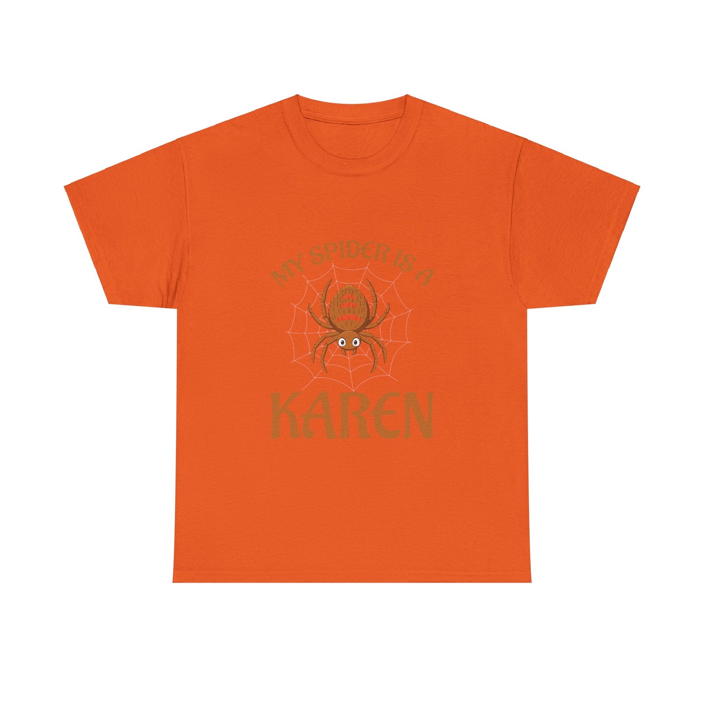 The Karens Collection T-shirts | Unisex Heavy Cotton Tee | My Spider Is A Karen Printify