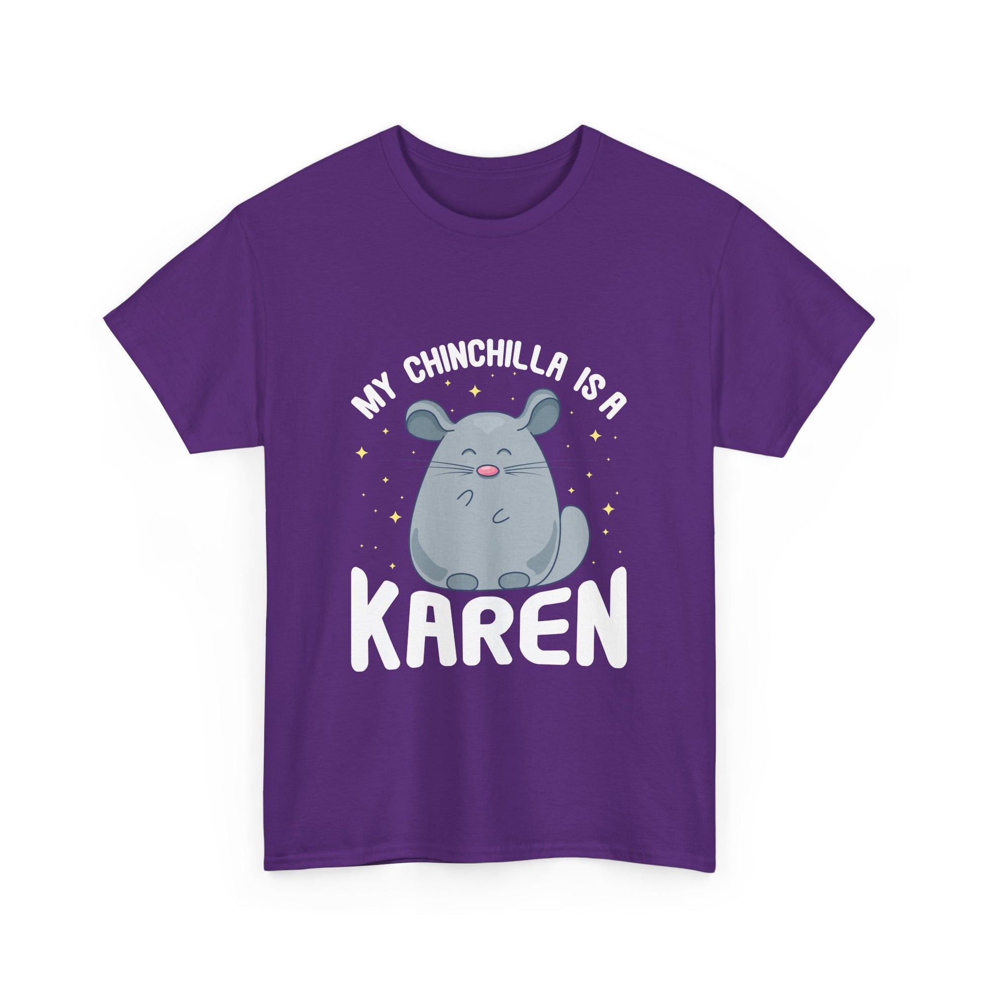 The Karens Collection T-shirts | Unisex Heavy Cotton Tee | My Chingchilla Is A Karen Printify