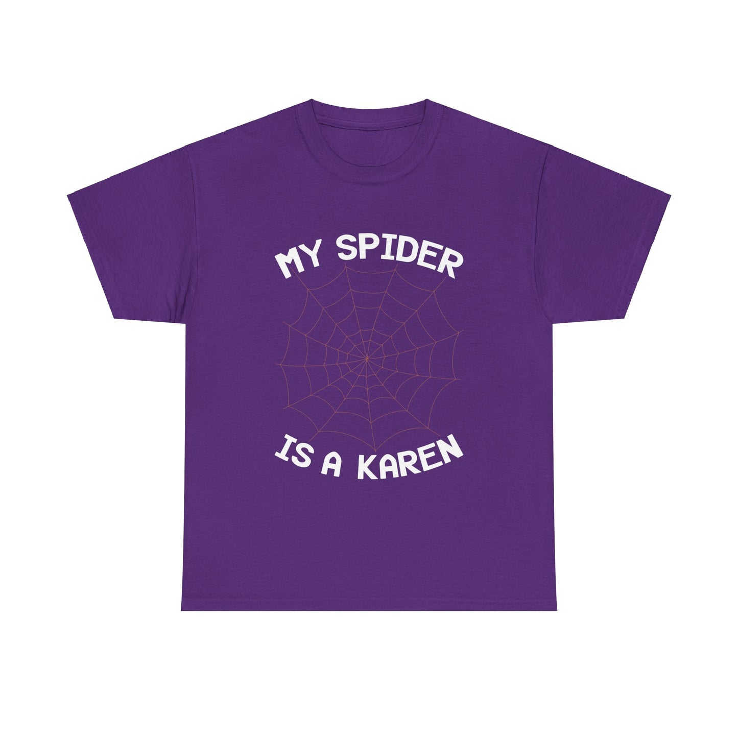 The Karens Collection T-shirts | Unisex Heavy Cotton Tee | My Spider Is A Karen Printify