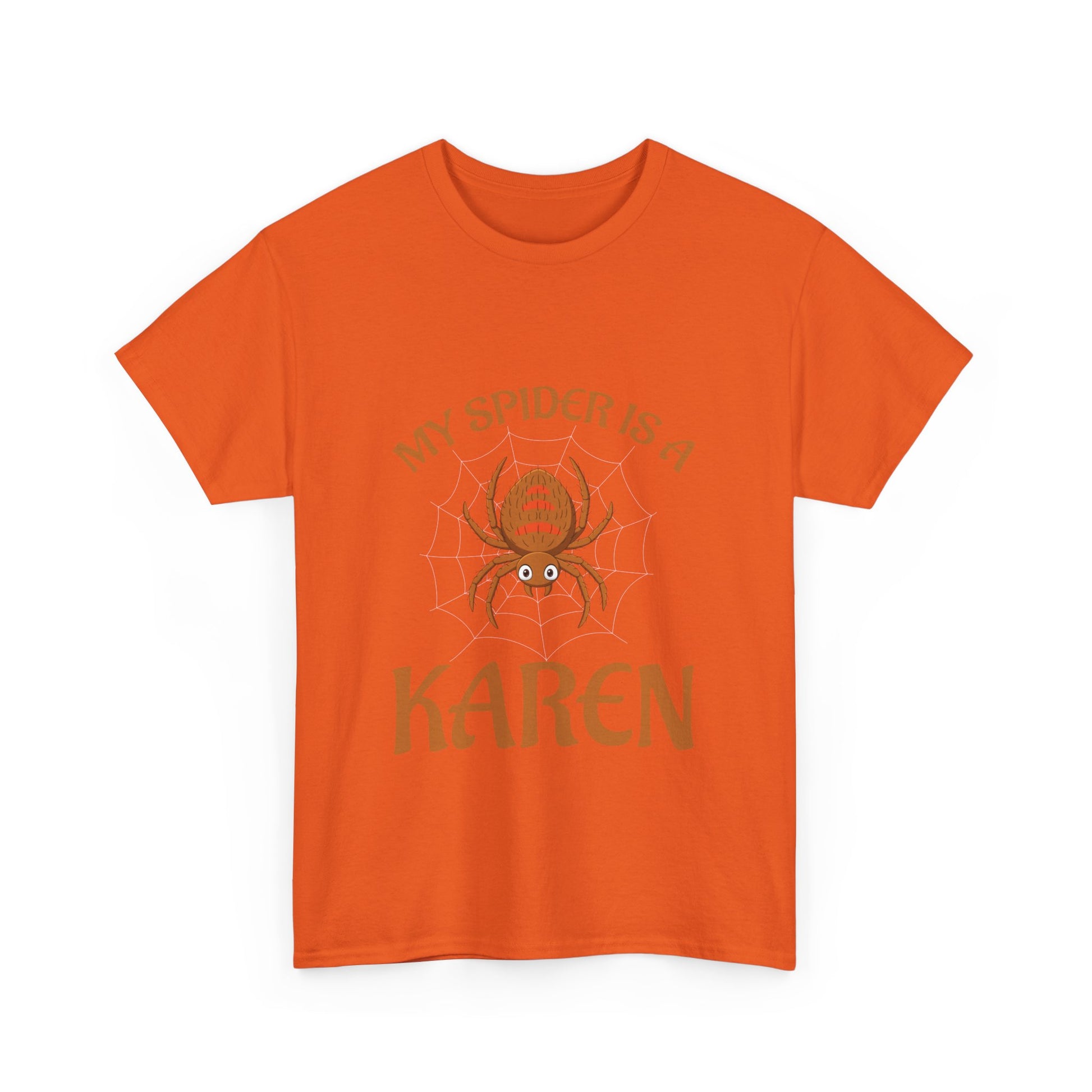 The Karens Collection T-shirts | Unisex Heavy Cotton Tee | My Spider Is A Karen Printify