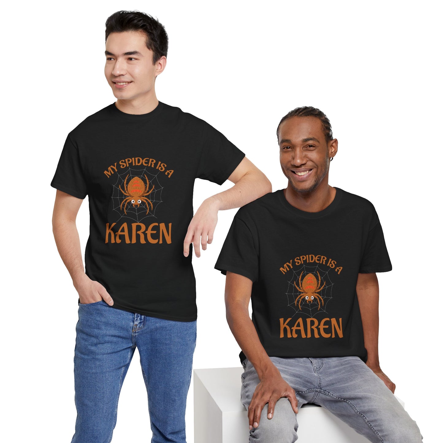My Spider Is A Karen Funny Humor Lover Novelty Tee Printify