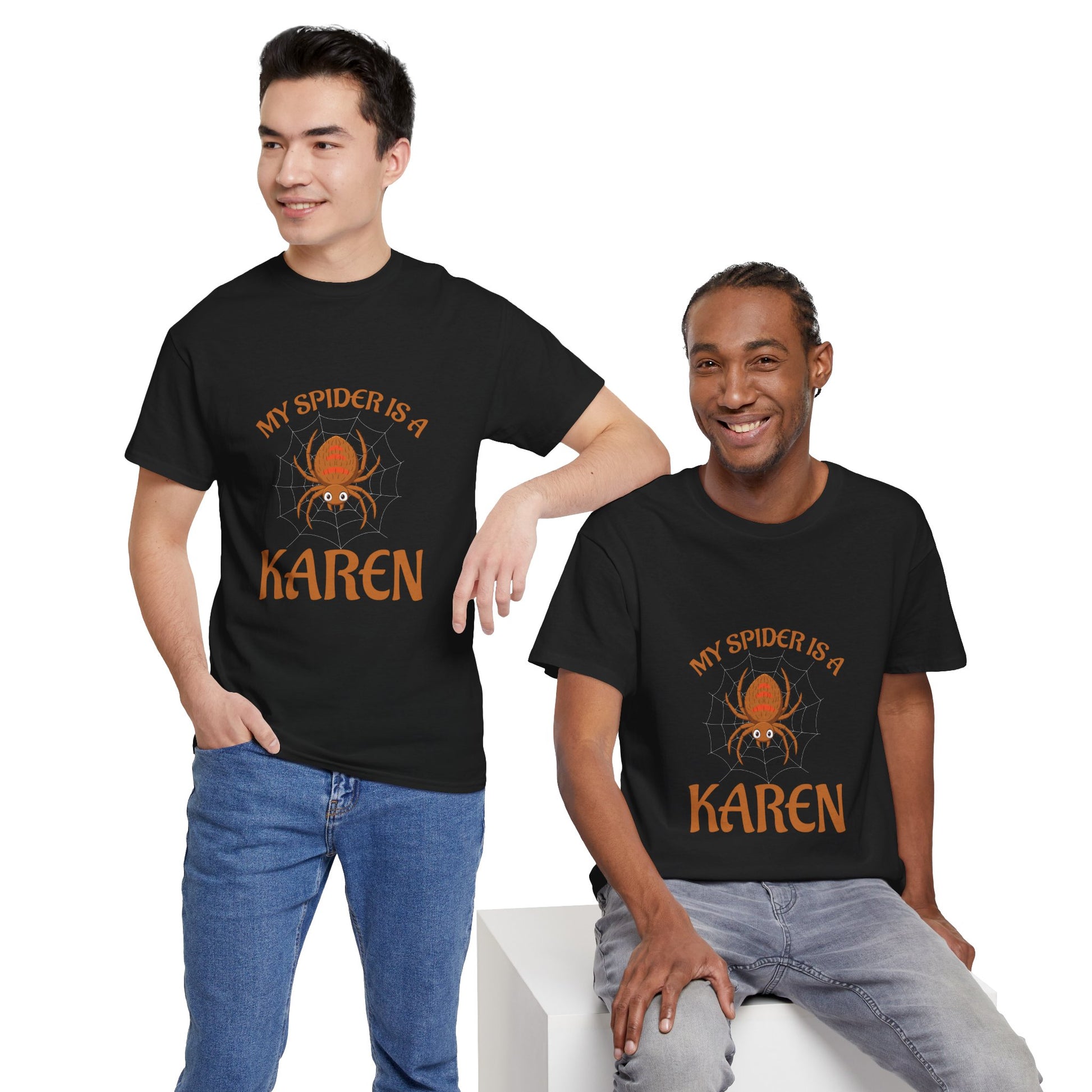 My Spider Is A Karen Funny Humor Lover Novelty Tee Printify